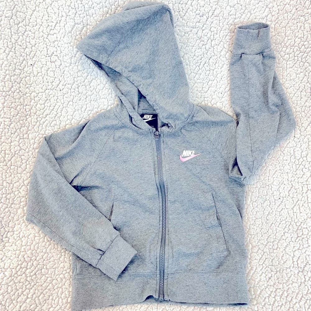 Nike Girls Zip-up Hoodie (Small)